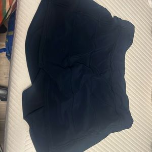 Lululemon blue skort(skirt mixed with shorts) 3 pockets medium size